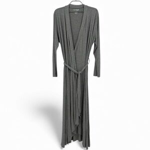 NorthStyle Heather Gray Women's Robe Bamboo Rayon size Large